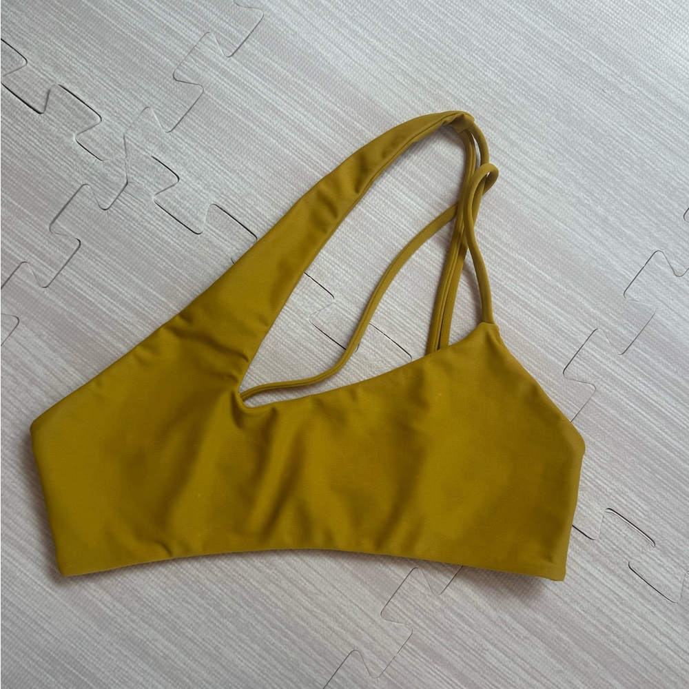 Mikoh QueensLand2 - Yellow Bikini Top (Small)